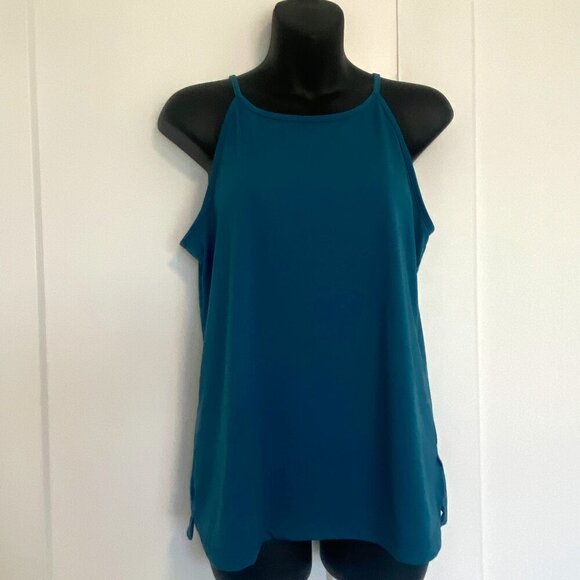 FIG Tops - FIG Teal Blue‎ Tank Top Size Medium